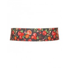 Flower Printed Choker Necklace