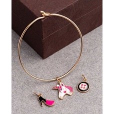 Teens Interchangeable Girly Charms Bracelet