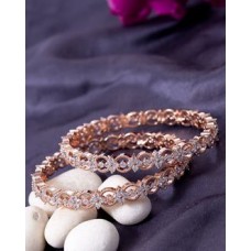 Rose Gold Plated Brass Bangles