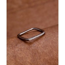 Simple Square Women's Ring